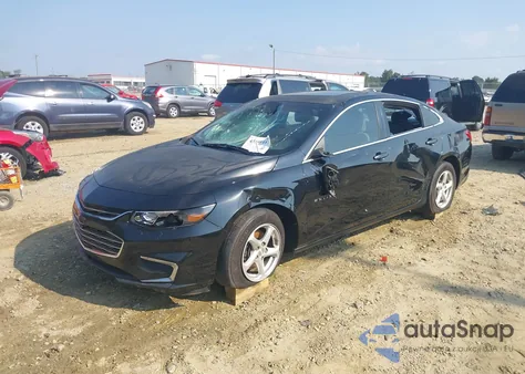 2017 Chevrolet Malibu Ls z USA, uszkodzony, nr VIN 1G1ZB5ST8HF141552